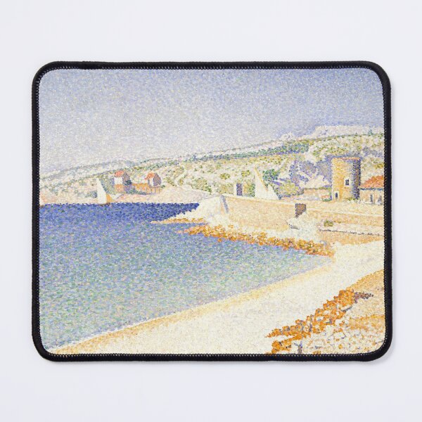 Item preview, The Jetty at Cassis, Opus 198 (1889) by Paul Signac designed and sold by Designedbysm.