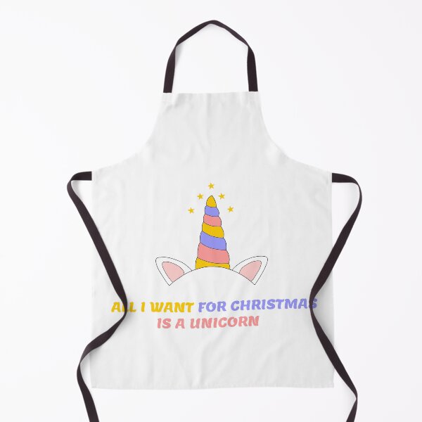 Item preview, All I want for christmas is a unicorn designed and sold by ElipseArt.