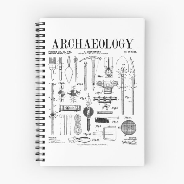 Item preview, Archaeologist Archaeology Student Field Kit Vintage Patent designed and sold by GrandeDuc.