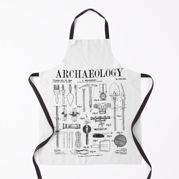 Aperçu de l'œuvre Archéologue Étudiant en archéologie Kit de terrain Brevet vintage créée et vendue par GrandeDuc.