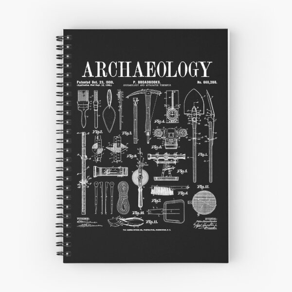 Item preview, Archaeologist Archaeology Student Field Kit Vintage Patent designed and sold by GrandeDuc.