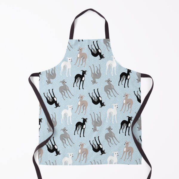 Item preview, Italian Greyhounds or Whippets Retro Pattern designed and sold by AntiqueImages.