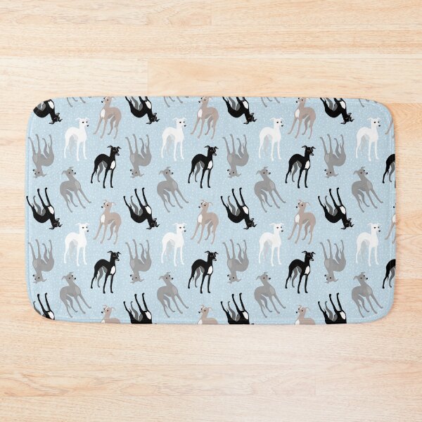 Item preview, Italian Greyhounds or Whippets Retro Pattern designed and sold by AntiqueImages.