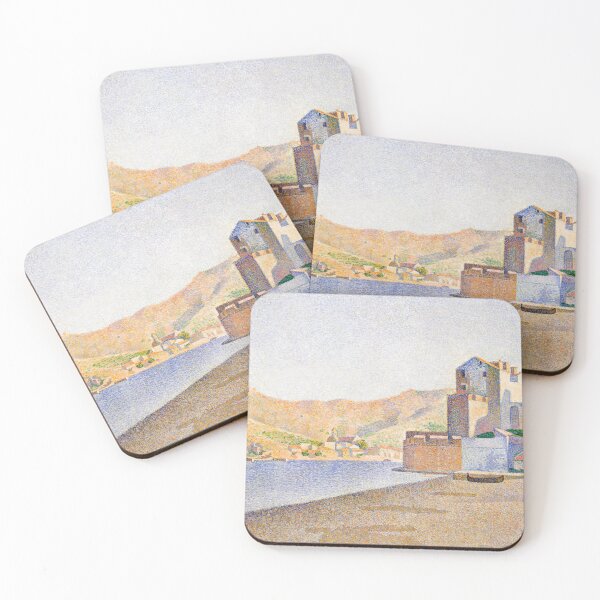 Item preview, The Town Beach, Collioure, Opus 165 (1887) by Paul Signac designed and sold by Designedbysm.