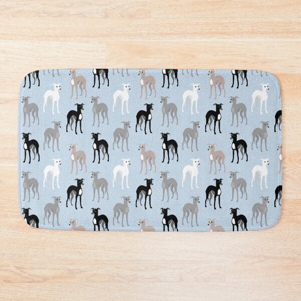 Item preview, Italian Greyhounds or Whippets Retro Pattern designed and sold by AntiqueImages.