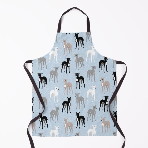 Item preview, Italian Greyhounds or Whippets Retro Pattern designed and sold by AntiqueImages.