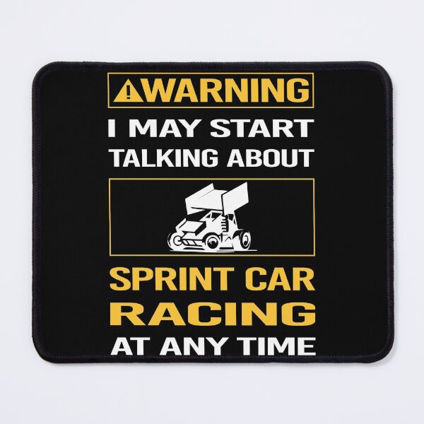 Item preview, Funny Warning Sprint Car Cars Racing designed and sold by ArydeaNoriega.