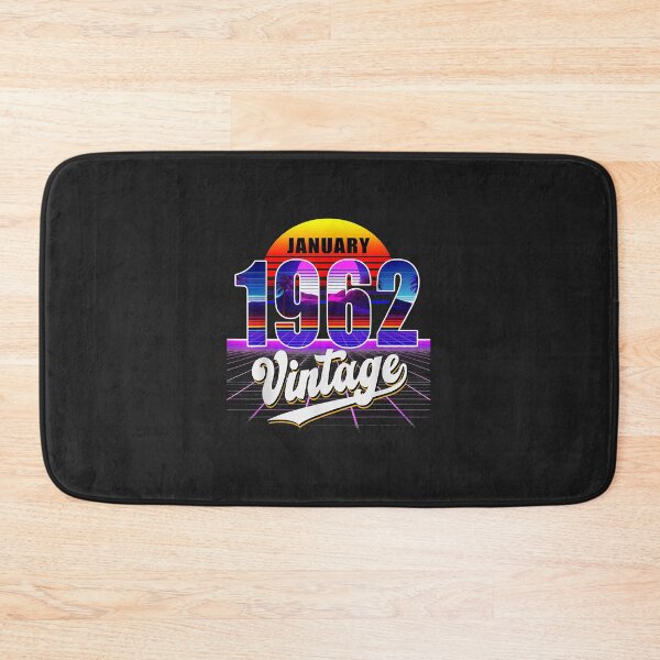 Item preview, January 1962 Retro 59th Birthday Vaporwave 50's Style designed and sold by AnitaJGreenspan.