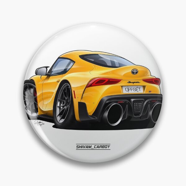 Item preview, MK5 supra caricature artwork designed and sold by ShivamSharma.