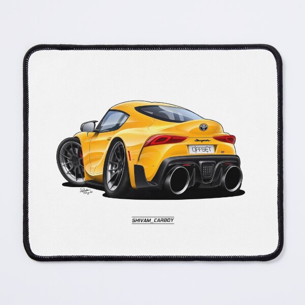 Item preview, MK5 supra caricature artwork designed and sold by ShivamSharma.