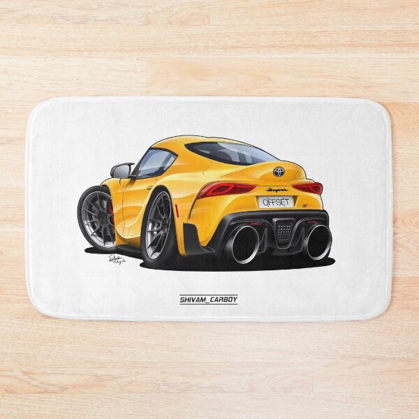 Item preview, MK5 supra caricature artwork designed and sold by ShivamSharma.