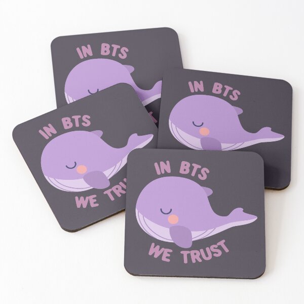 Item preview, Tinytan whale in BTS we trust designed and sold by Morcawork.