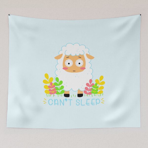 Item preview, Can't Sleep Sheep designed and sold by PlanetAries.