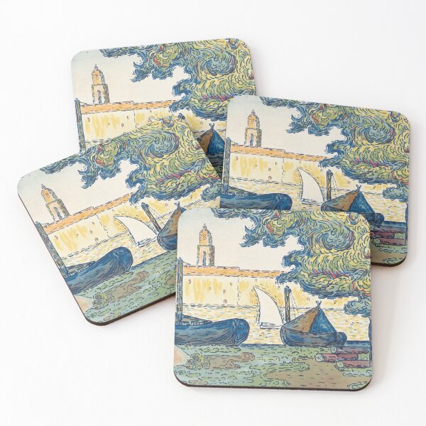 Item preview, Saint–Tropez (The Port of St. Tropez) (1894) by Paul Signac designed and sold by Designedbysm.
