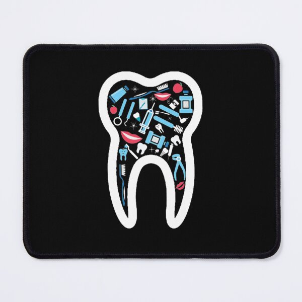 Item preview, Dentist With Dental Icons designed and sold by aryagiri.