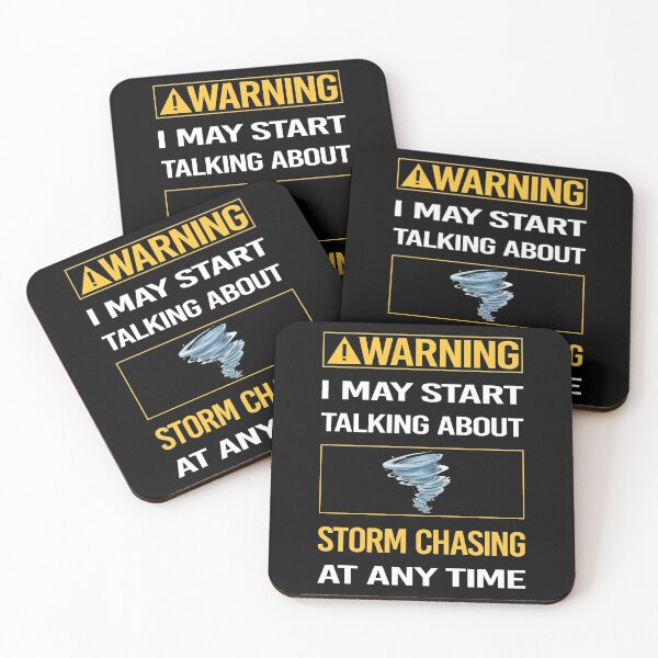 Item preview, Funny Warning Storm Chasing Chaser Stormchasing Stormchaser designed and sold by ArydeaNoriega.