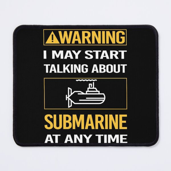 Item preview, Funny Warning Submarine designed and sold by ArydeaNoriega.