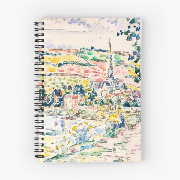 Item preview, Watercolor Painting Petit Andely-The River Bank (1920-1929) by Paul Signac designed and sold by Designedbysm.