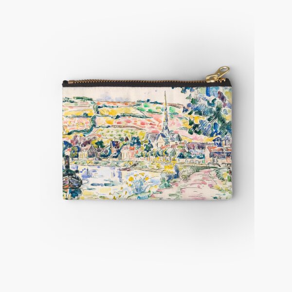 Item preview, Watercolor Painting Petit Andely-The River Bank (1920-1929) by Paul Signac designed and sold by Designedbysm.