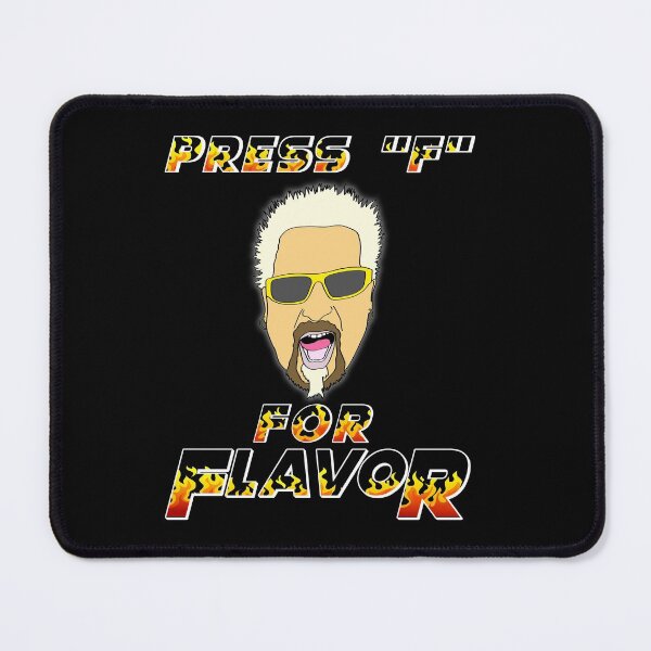 Item preview, Press F for flavor spicy chef meme flames designed and sold by Captain-Jackson.