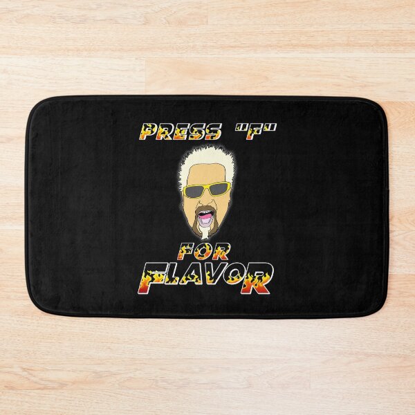 Item preview, Press F for flavor spicy chef meme flames designed and sold by Captain-Jackson.