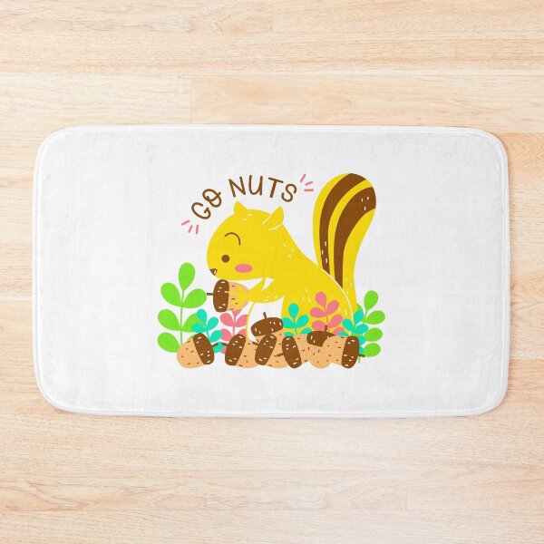 Item preview, Go nuts squirrel designed and sold by PlanetAries.