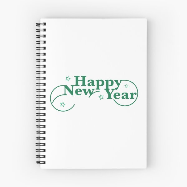 Item preview, Happy New Year Typography Design designed and sold by ns-dot-design.