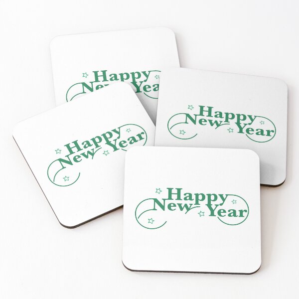 Item preview, Happy New Year Typography Design designed and sold by ns-dot-design.