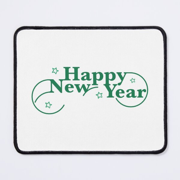 Item preview, Happy New Year Typography Design designed and sold by ns-dot-design.