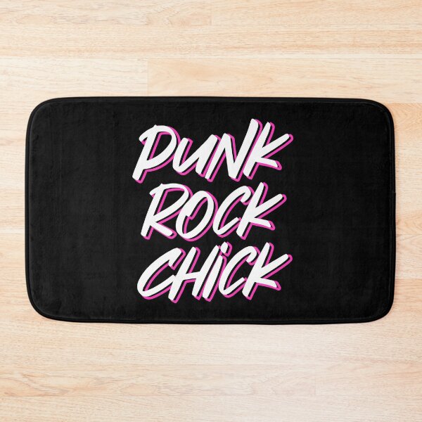 Item preview, Punk Rock Chick - Black Pink designed and sold by TheMajesticGoat.