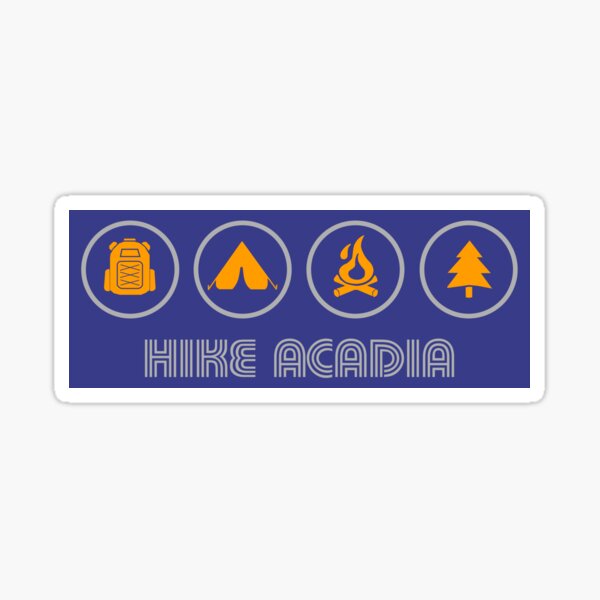 Item preview, Hike Acadia Maine designed and sold by Esskay Designs.