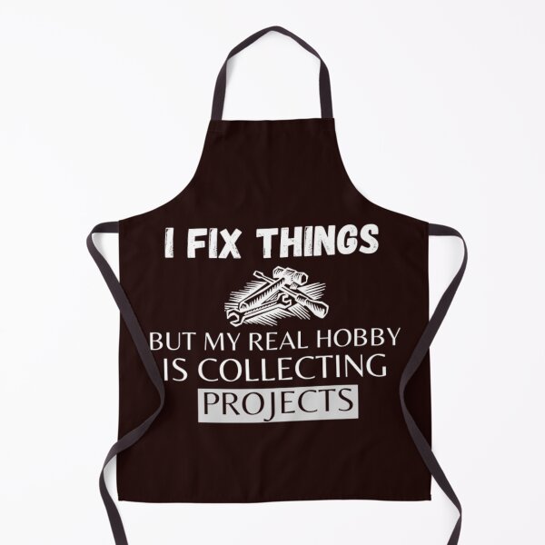 Item preview, I Fix Things, But My Real Hobby is Collecting Projects, Funny Mechanic Dad Father Boy Friend car motorcycle hot rod racing shirt designed and sold by KreatoLab.