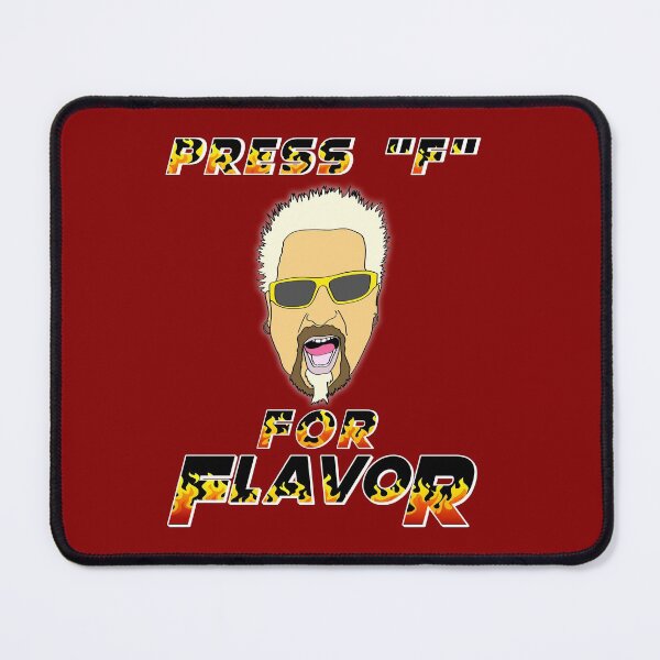 Item preview, Press F for flavor spicy chef meme flames designed and sold by Captain-Jackson.