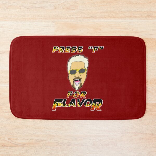 Item preview, Press F for flavor spicy chef meme flames designed and sold by Captain-Jackson.