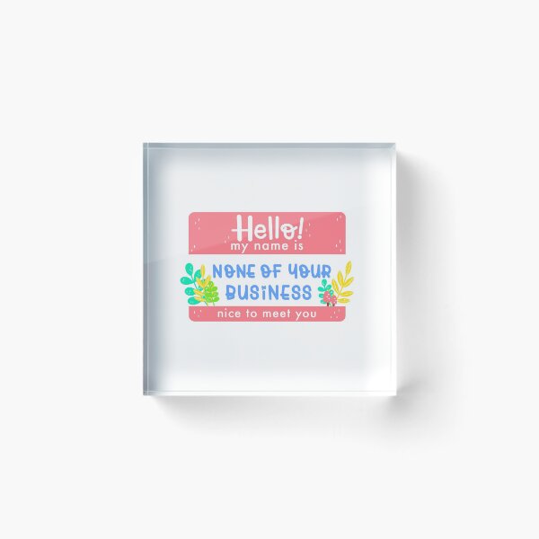 Item preview, Hello! designed and sold by PlanetAries.