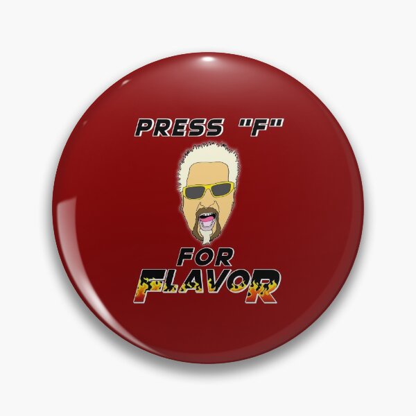 Item preview, Press F for flavor spicy chef meme flames designed and sold by Captain-Jackson.