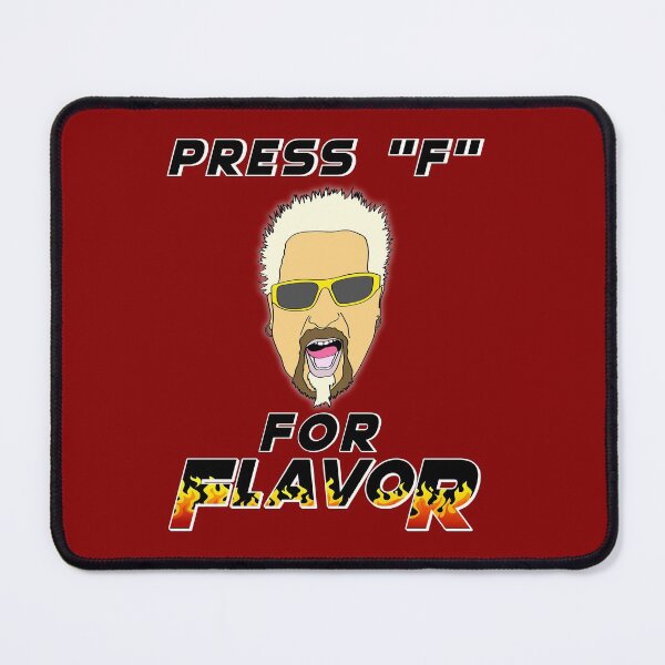 Item preview, Press F for flavor spicy chef meme flames designed and sold by Captain-Jackson.