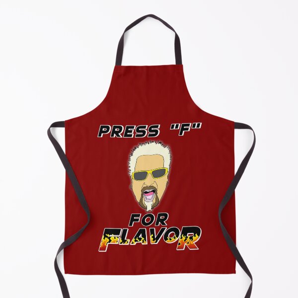 Item preview, Press F for flavor spicy chef meme flames designed and sold by Captain-Jackson.