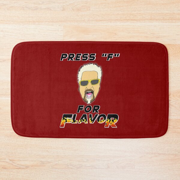 Item preview, Press F for flavor spicy chef meme flames designed and sold by Captain-Jackson.