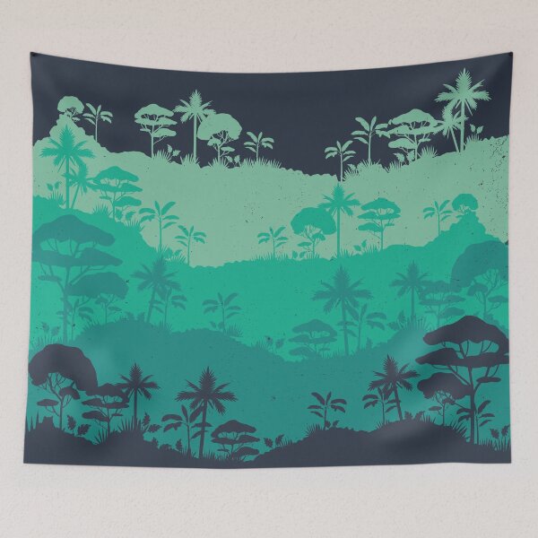Item preview, Vintage Landscape Forest Nature Trees Wildlife designed and sold by Faty-Za.