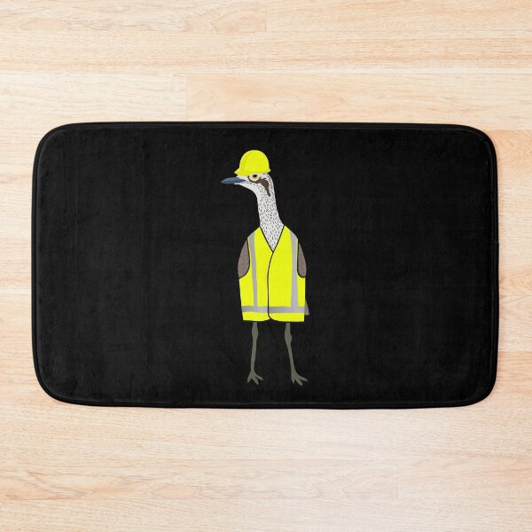 Item preview, Bush Stone-Curlew Tradie on Black designed and sold by Digitaldingo.