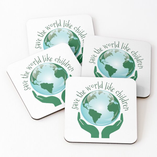 Item preview, Save the world like children. designed and sold by NineJuly.