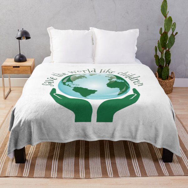 Item preview, Save the world like children. designed and sold by NineJuly.