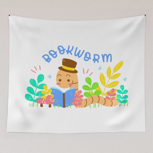 Item preview, Bookworm in top hat designed and sold by PlanetAries.