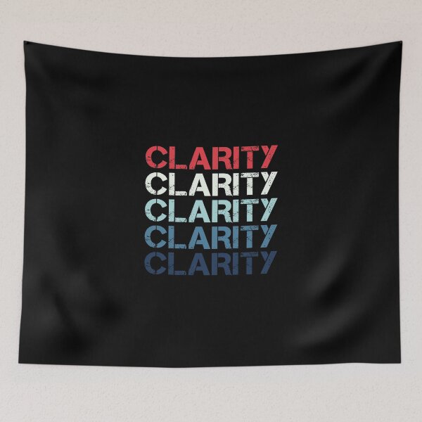 Item preview, Clarity Name T Shirt - Clarity Vintage Retro Clarity Name Gift Item Tee designed and sold by rivenburga.