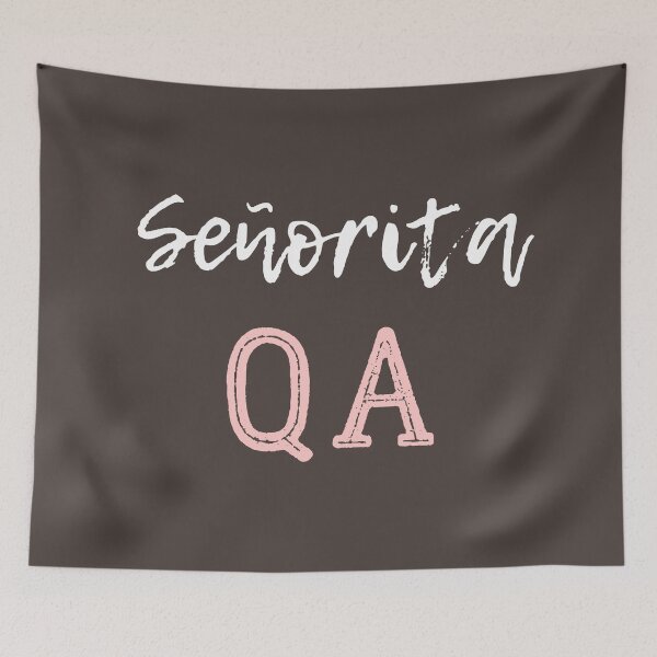 Item preview, Senorita QA T-shirt designed and sold by trendingatees.