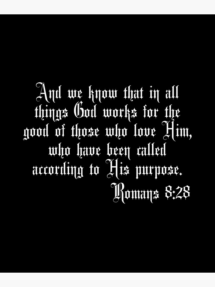 romans-8-28-according-to-his-purpose-white-bible-verses-poster-for