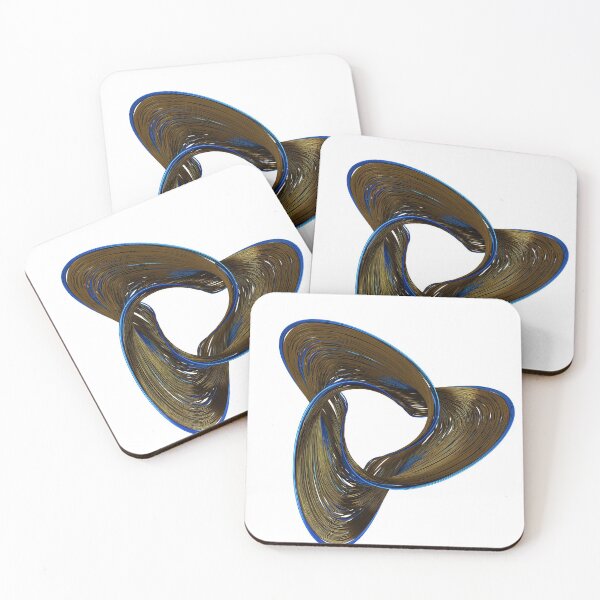 Item preview, Halvorsen Star Blue Gold designed and sold by thinkeccel.