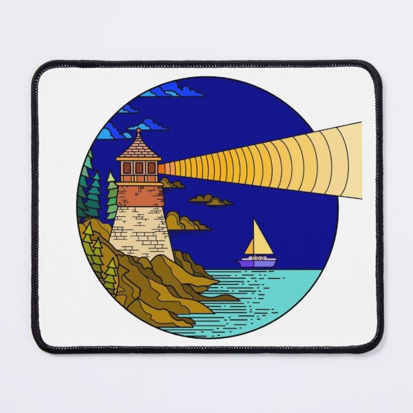 Item preview, Cartoon lighthouse designed and sold by MarioColtello.