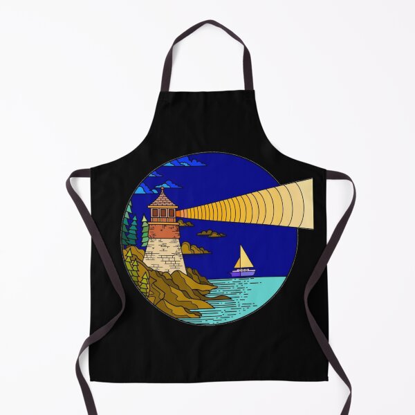 Item preview, Cartoon lighthouse designed and sold by MarioColtello.